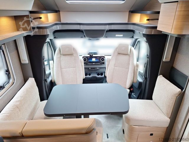 Autocaravana semi-integrada HYMER/ERIBA B-Klasse MC T 600 Hubbett