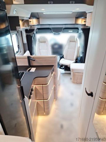 Autocaravana semi-integrada HYMER/ERIBA B-Klasse MC T 600 Hubbett