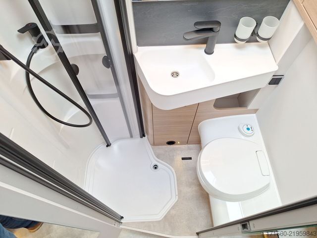 Autocaravana semi-integrada HYMER/ERIBA B-Klasse MC T 600 Hubbett