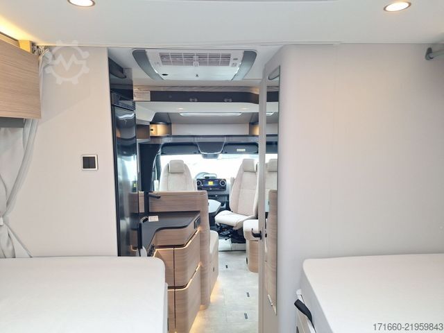 Autocaravana semi-integrada HYMER/ERIBA B-Klasse MC T 600 Hubbett