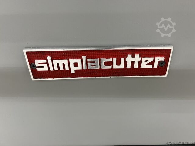 बड़ी डाई कटिंग मशीन Simplacutter model IV 110×160 Cauhe die cutting machine