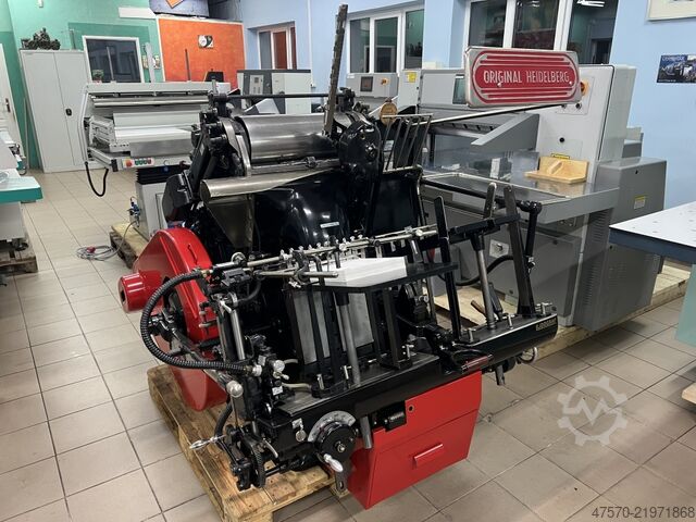 Cortadora automática de moldes Original Heidelberg GT 34×46 Automatic Die Cutter