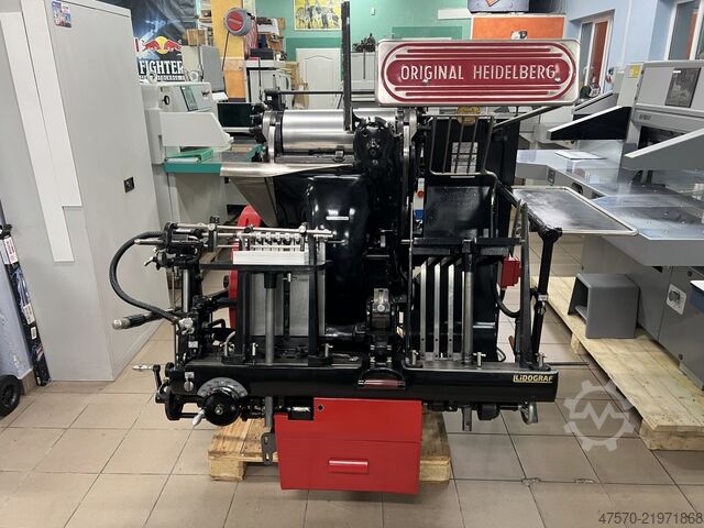 Cortadora automática de moldes Original Heidelberg GT 34×46 Automatic Die Cutter