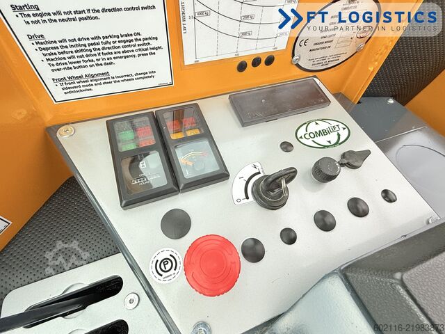 Vierwegestapler Combilift C4000 | GAS | DUPLEX 4100 | FREE-LIFT