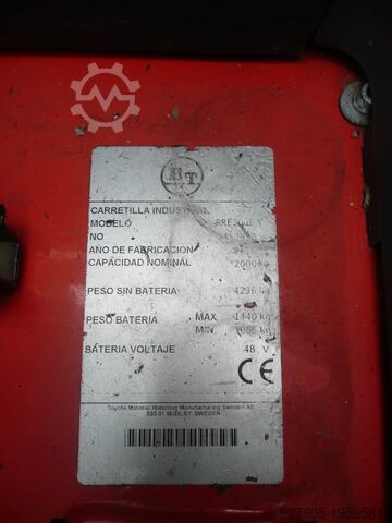 Reach truck BT RRE 200 E