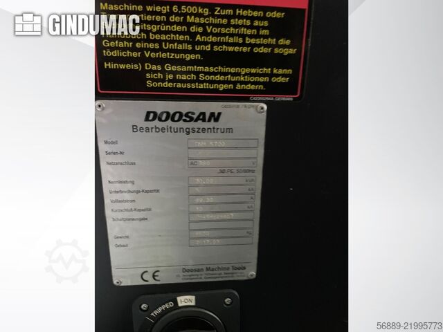DOOSAN DNM 5700 DOOSAN DNM 5700