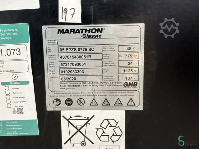 Batteri Marathon 05 EPZS 0775 SC