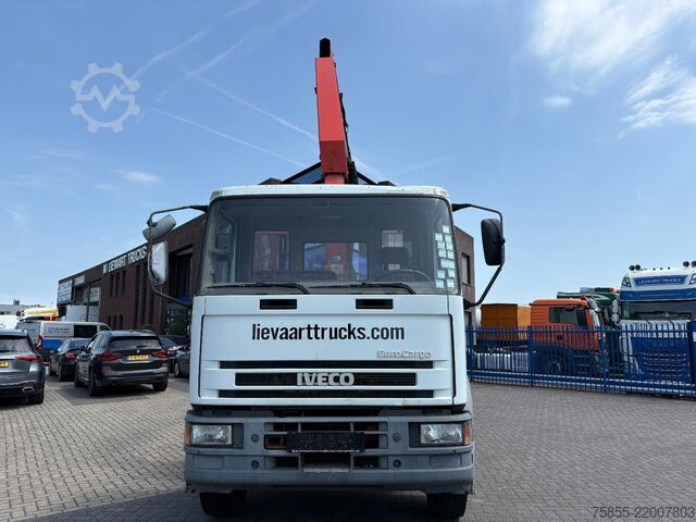 Platformos priekaba Iveco Eurocargo 150E18 / Manual / Palfinger PK10.000 ...