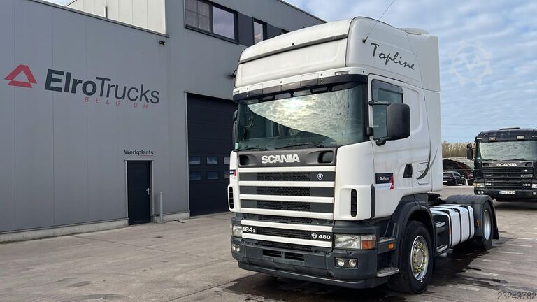 Scania 164 - 480 (BELGISCHE WAGEN / HANDGESCHAKELD / V8 / GOEDE STAAT) EL25661 Scania 164 - 480 (BELGISCHE WAGEN / HANDGESCHAKELD / V...