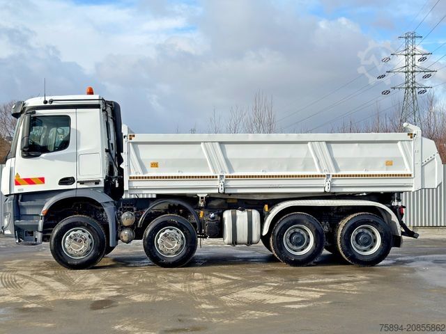 Kipper LKW MERCEDES-BENZ AROCS 4145* KIPPER 5,60 m + BORDMATIC / 8x4