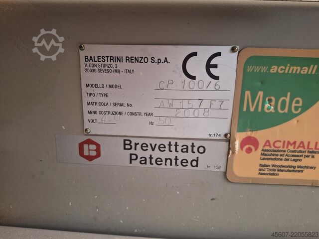 Fraiseuse copiatrice avec fonction de meulage BALESTRINI CP 100/6