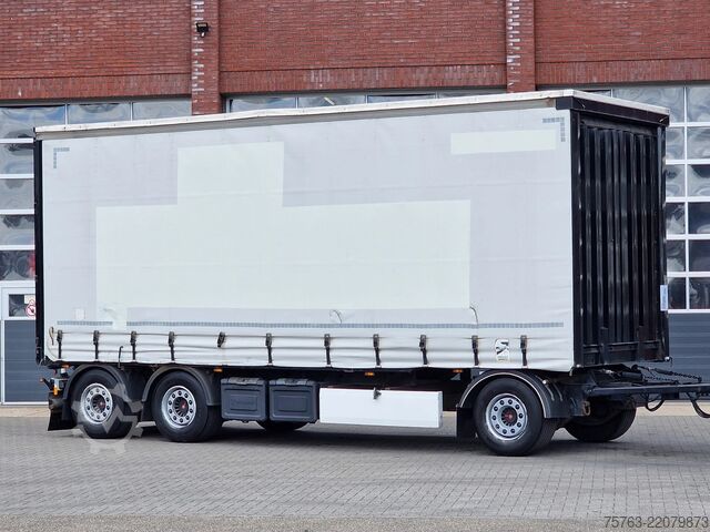 Bâche Krone 3 axle trailer - SAF Axle -