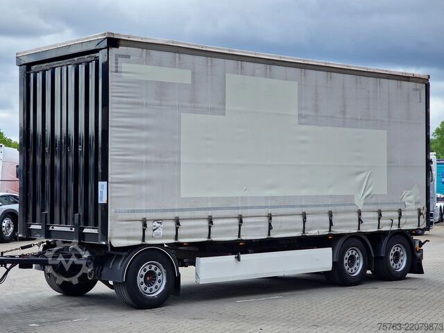 Bâche Krone 3 axle trailer - SAF Axle -