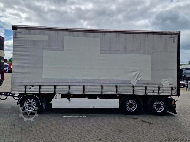 Bâche Krone 3 axle trailer - SAF Axle -