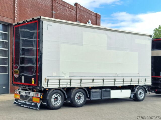 Bâche Krone 3 axle trailer - SAF Axle -