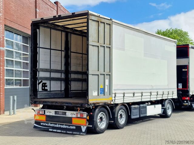 Bâche Krone 3 axle trailer - SAF Axle -