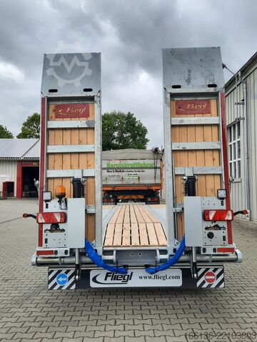 Plattform Anhänger FLIEGL Tridem-Plattform Anhänger TPS 300 Bau