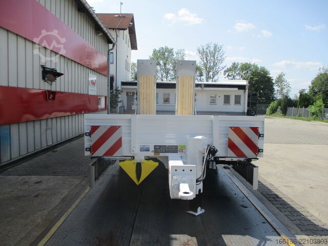 Plattform Anhänger FLIEGL Tridem-Plattform Anhänger TPS 300 Bau