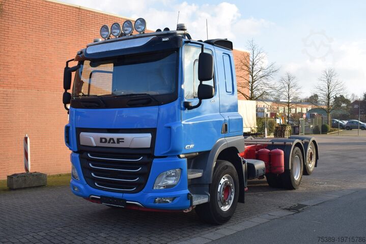 Lastbilchassi Daf CF 450 6x2 Fahrgestell Klima Navi Lift Retarder