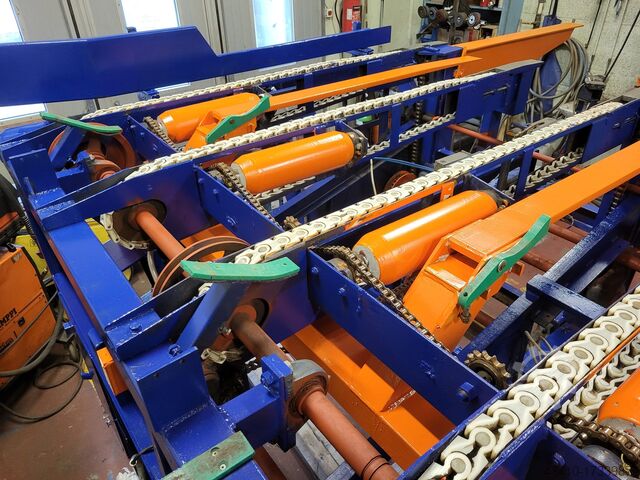 Staflakerfi fyrir sagað timbur Kujakon Stapelanlage SSHK-5