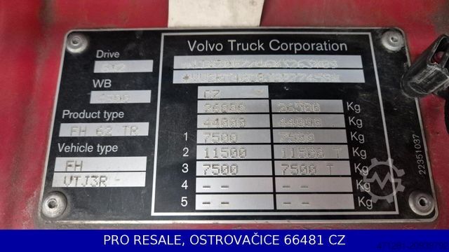 کامیون جامبو VOLVO FH 500 GLOBE XL E6 IPARKCOOL + WECON PC-CP-T0111