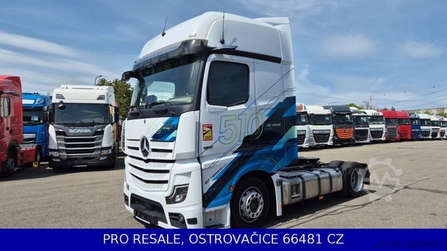 Cap tractor voluminos MERCEDES-BENZ ACTROS 1851 LSNRL MEGA EURO 6 + PARKCLIMA