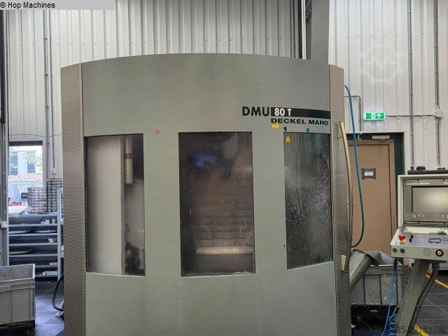 İşleme merkezi - dikey DECKEL MAHO DMU80T