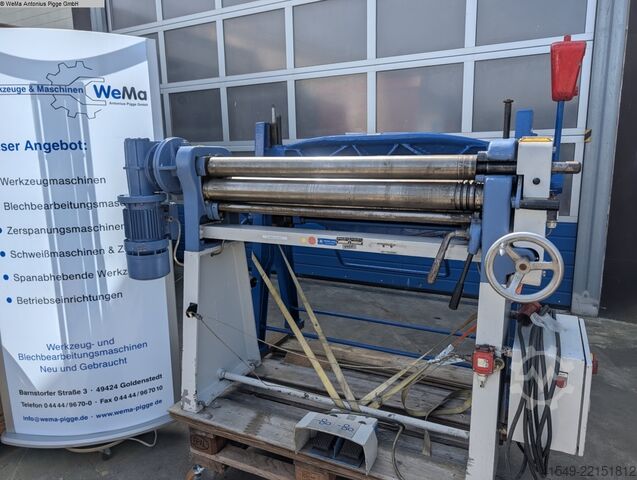 Plate Bending Machine - 3 Rolls STüCKMANN U. HILLEN 4591