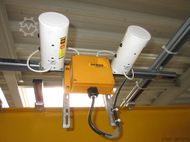 Marquesina de grúa sala de grúas grúa doble grúa Demag - 2x Portalkran Brückenkran Kran EKKE 3200Kg 3,2t 13262mm + Laufschienen