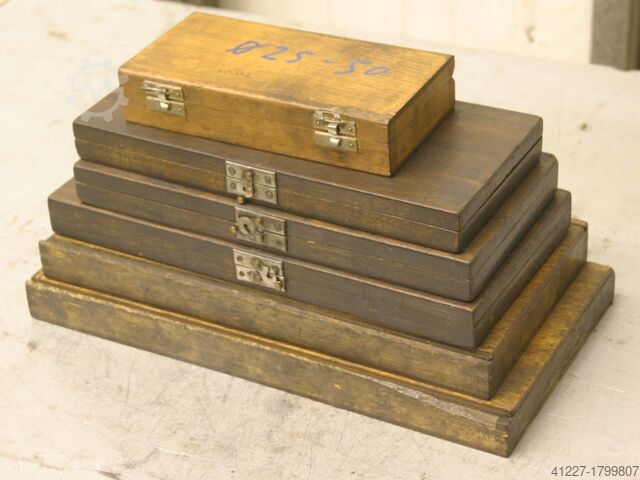 Beugelmicrometers, 6 stuks Helios 25 - 200 mm