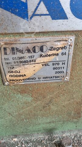 全套锯(固定式) Dinaco FIL 1300 H, VEL 970 H