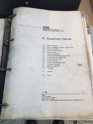 CNC die-sinking edm AGIE COMPACT 3