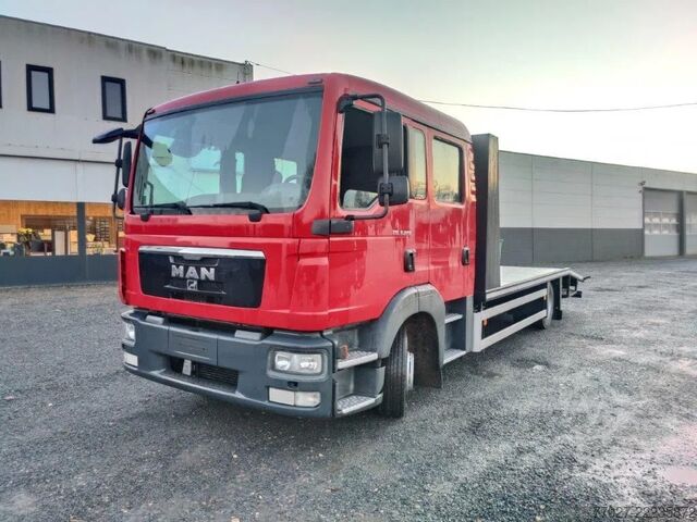 Furgão transportador de automóveis MAN TGL 8.220 Doka transporter Euro5