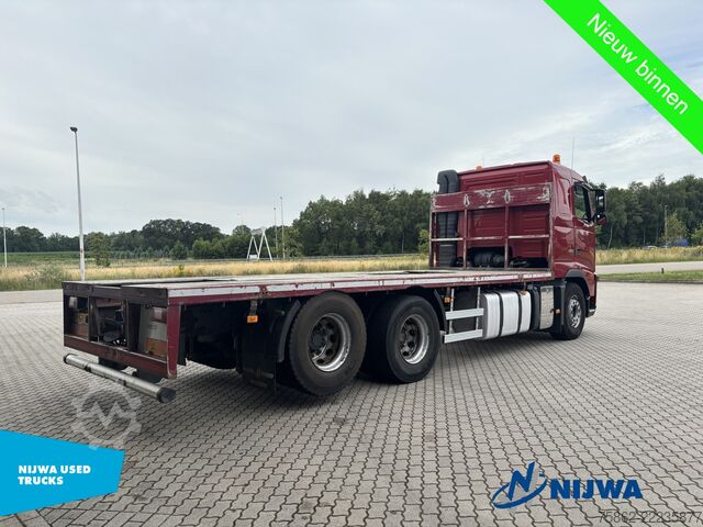 Atrelado da plataforma Volvo FH 420 6x2 Vangmuil + Standkachel