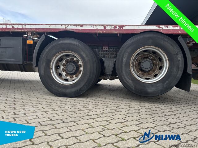 Atrelado da plataforma Volvo FH 420 6x2 Vangmuil + Standkachel