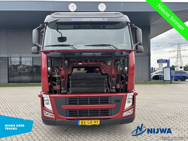 Atrelado da plataforma Volvo FH 420 6x2 Vangmuil + Standkachel