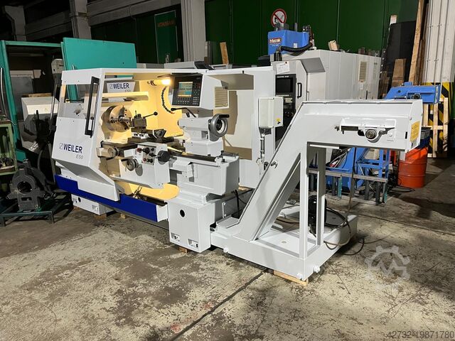 Токарний верстат - з циклом управління WEILER E 50x1000
