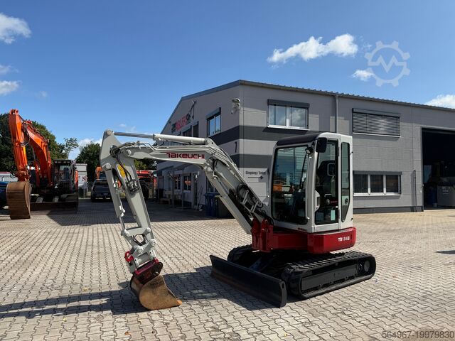Μίνι εκσκαφέας Takeuchi TB138 FR Hüllkreis Powertilt TOP