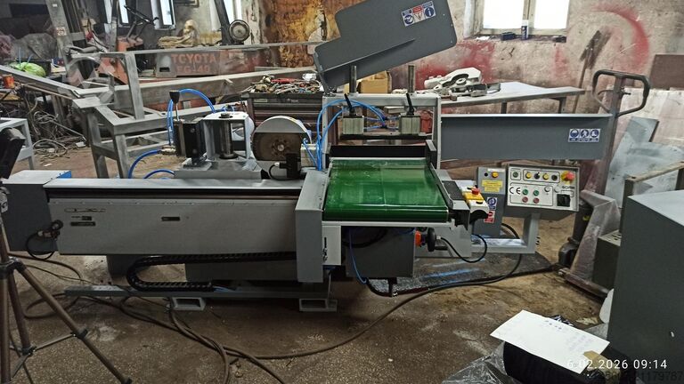 Línea de ensamble tipo finger joint goma fc10mlkt