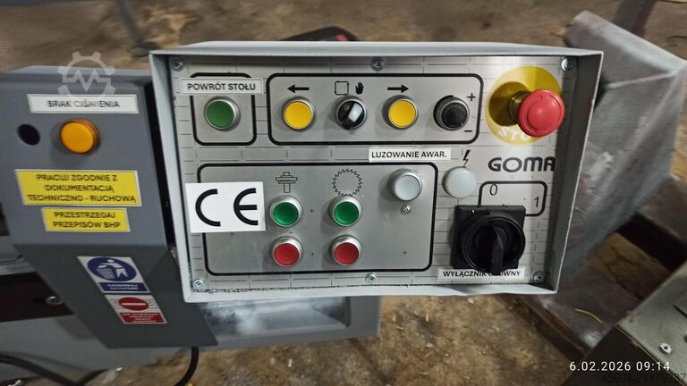 Línea de ensamble tipo finger joint goma fc10mlkt