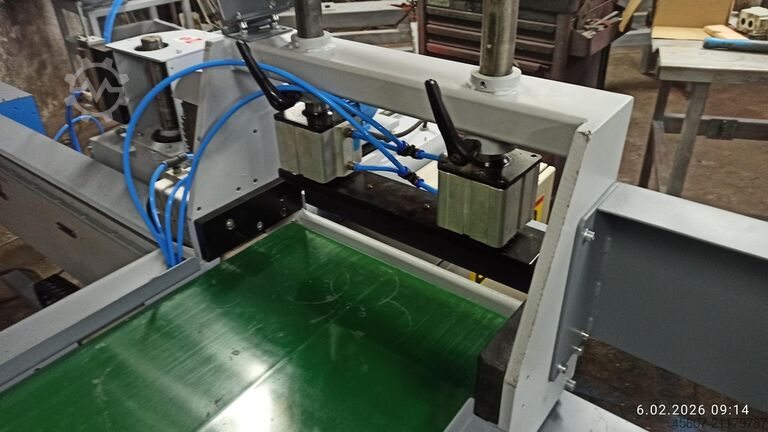 Línea de ensamble tipo finger joint goma fc10mlkt