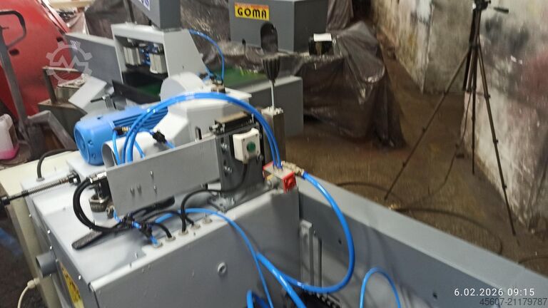 Línea de ensamble tipo finger joint goma fc10mlkt