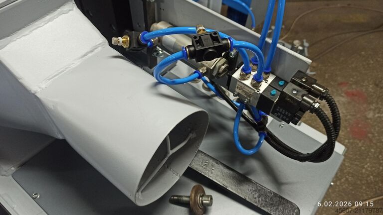 Línea de ensamble tipo finger joint goma fc10mlkt