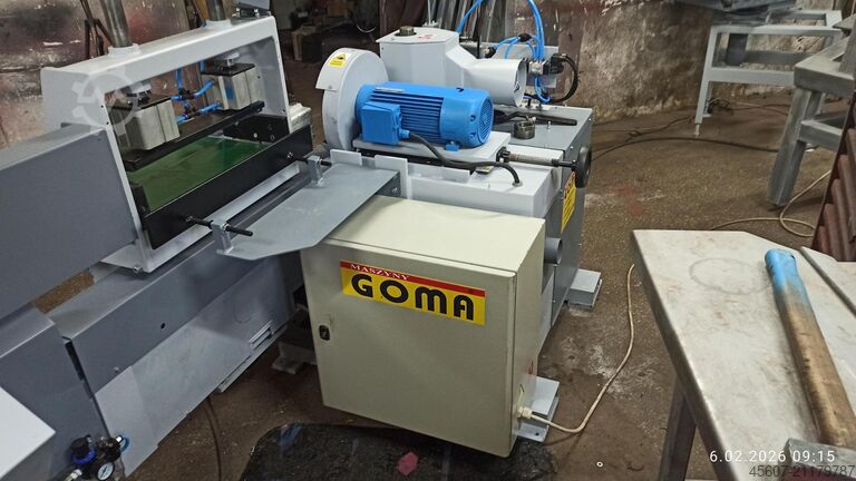 Línea de ensamble tipo finger joint goma fc10mlkt