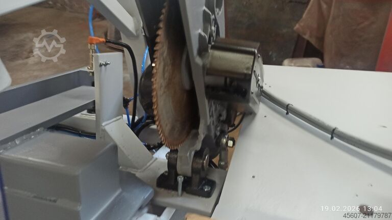 Línea de ensamble tipo finger joint goma fc10mlkt