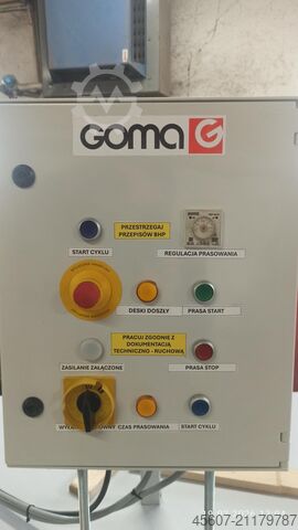 Línea de ensamble tipo finger joint goma fc10mlkt