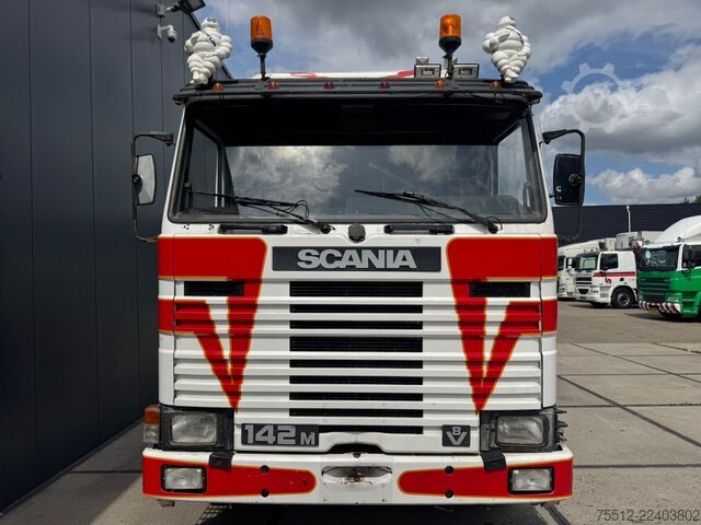 MTS standard Scania 142m / V8 / Full Steel / Belgium Truck