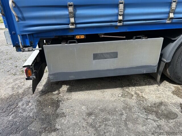 Semi-remorque bâchée Fellechner SC31-S36 Edscha Liftachse