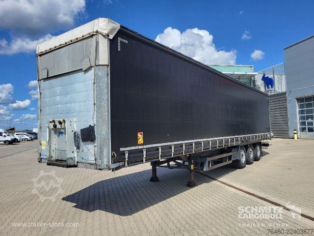 Open semitrailer with tarp Schmitz Cargobull Schiebeplane Standard