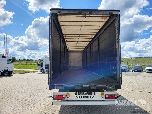Open semitrailer with tarp Schmitz Cargobull Schiebeplane Standard